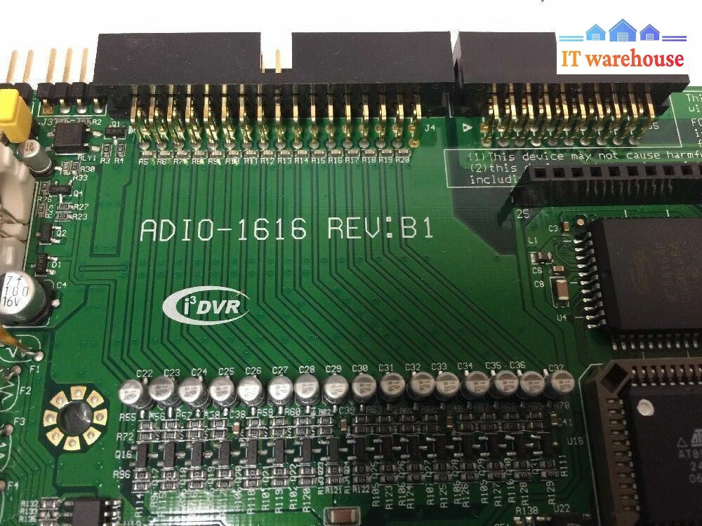 - i3 International DVR ADIO-1616 Rev. B1 VIDEO CAPTURE CARD