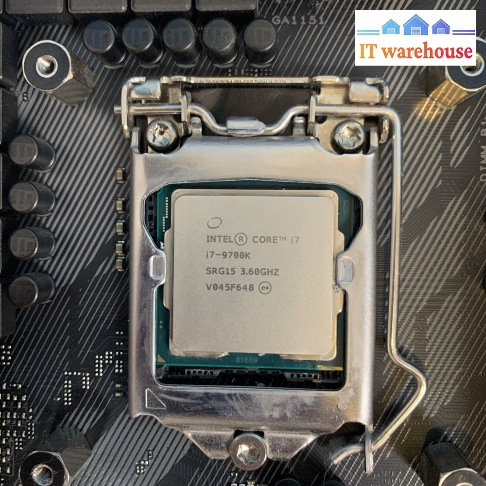 I7-9700K + Asus Rog Strix Z370-E Gaming Lga1151 Intel Motherboard