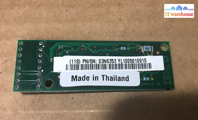 IBM 03N6353 2 Way 1.65Ghz VPD
