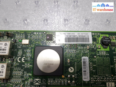 - Ibm 10N7255 4Gbps 2-Port Pci Express (Pcie) X4 Fc Adapter
