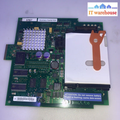 IBM 44V3140 44V6093 57B7 RAID AUXILIARY CACHE CARD IOA 8203 E4A