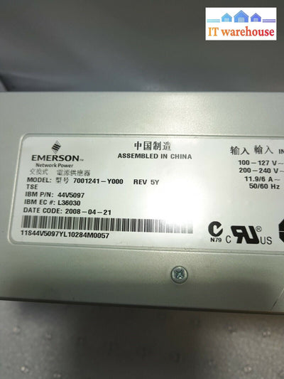 - IBM 44V5097  EMERSON 7001241-Y000 950W POWER SUPPLY 