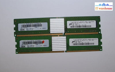 IBM 4GB (2x2GB) Micron DDR2 667MHZ Power6 Server RAM Memory Kit 15R7439 @@@