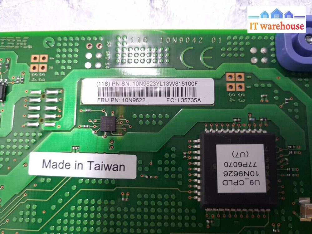 - Ibm 5624 1819 Quad Port 1Gb Ethernet Card 10N9622