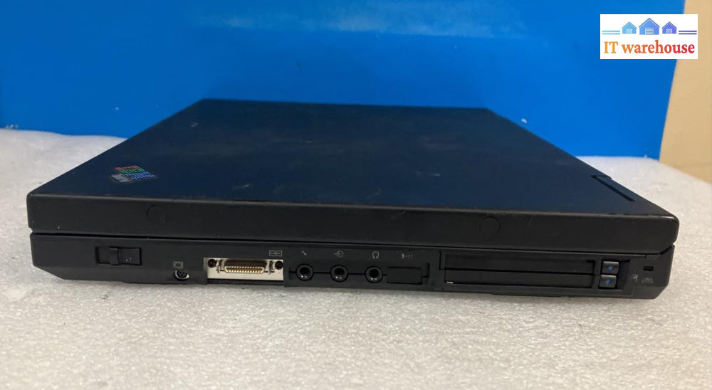 Ibm 600X Type 2645 13’ Laptop Pentium Iii Cpu 1Gb Ram 40Gb Hdd No Os (Read) ~