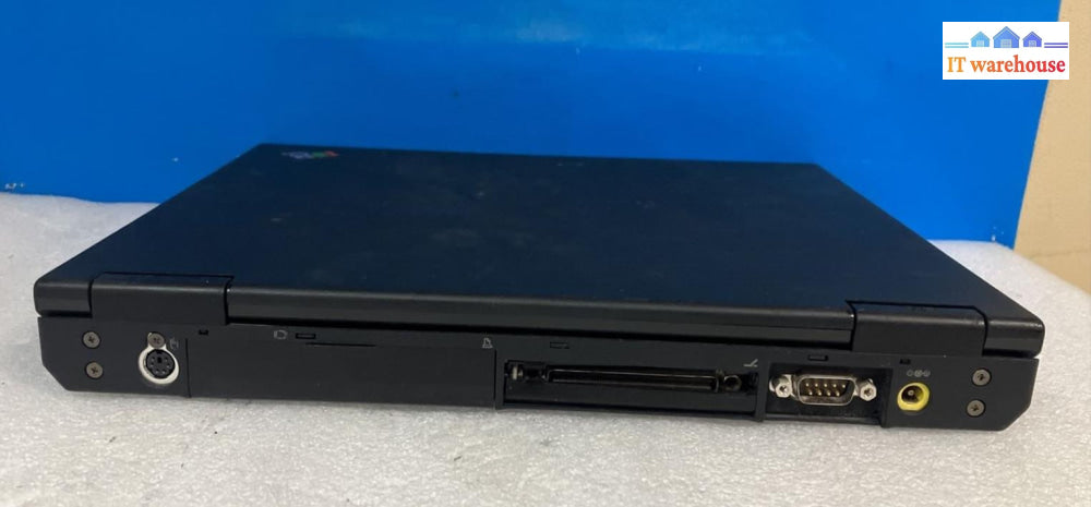 Ibm 600X Type 2645 13’ Laptop Pentium Iii Cpu 1Gb Ram 40Gb Hdd No Os (Read) ~