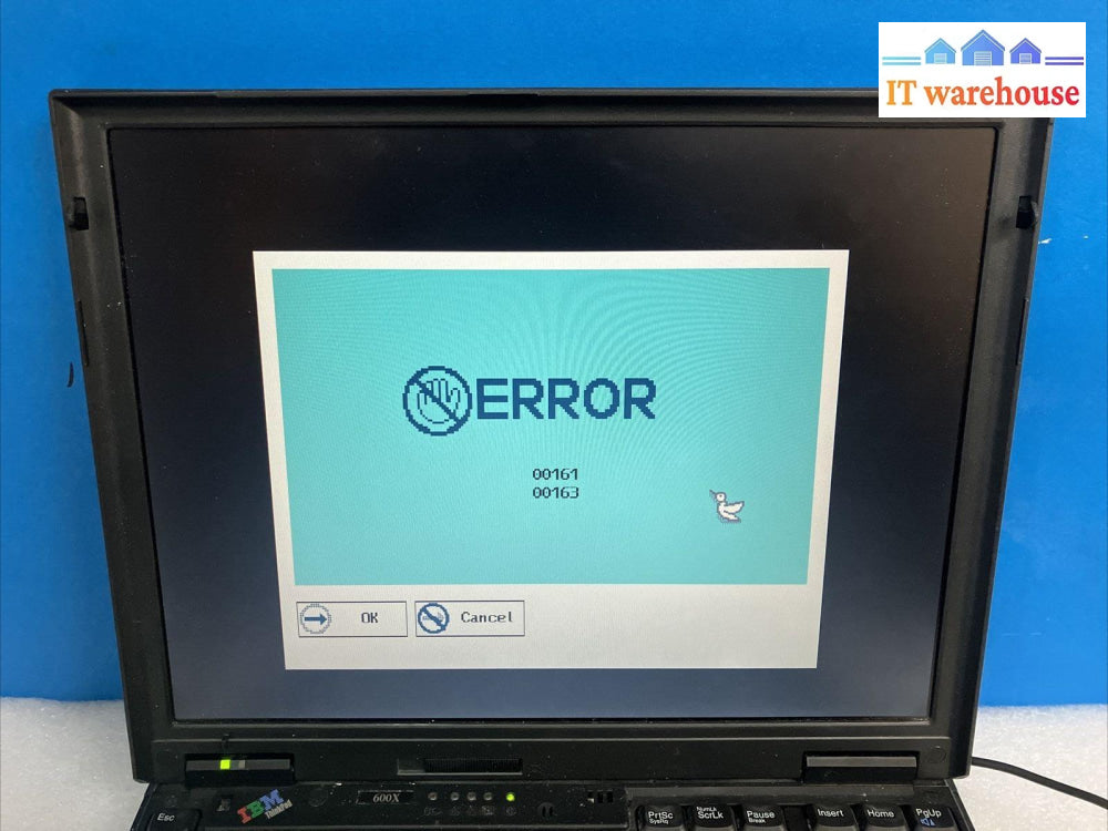 Ibm 600X Type 2645 13’ Laptop Pentium Iii Cpu 1Gb Ram 40Gb Hdd No Os (Read) ~