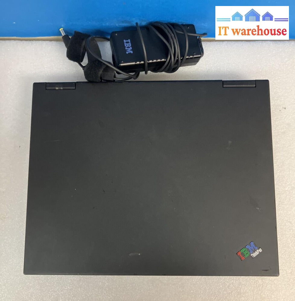 Ibm 600X Type 2645 13’ Laptop Pentium Iii Cpu 1Gb Ram 40Gb Hdd No Os (Read) ~