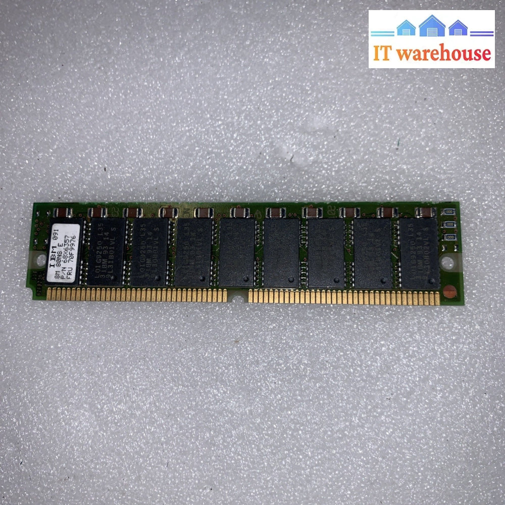 IBM 68X6357 8MB 72-Pin EDO DRAM SO-DIMM 80ns FRU 70F9976 Vintage Memory
