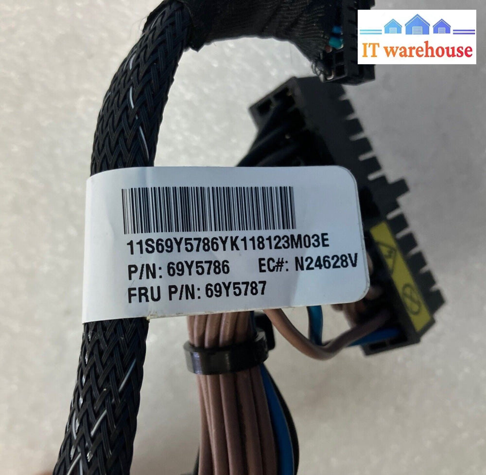 IBM 69Y5786 POWER PADDLE CARD FRU P/N 69Y5787 With Cables ~