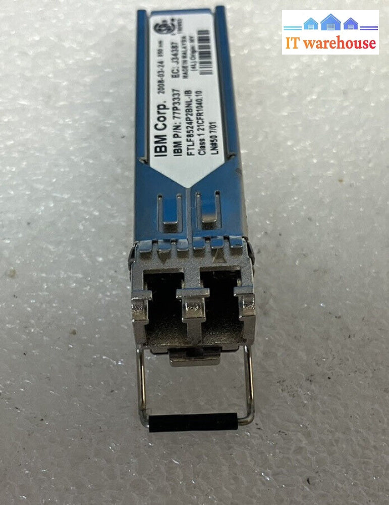 ~ IBM 77P3337 J34387 FTLF8524P2BNL-IB 850nm 4Gb SFP Transceiver Module