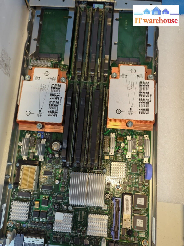 IBM 7870 AC1 HS22 BLADE SERVER 2 Xeon CPU/ 24GB Ram 68Y8186 68Y800 (No Caddy) -