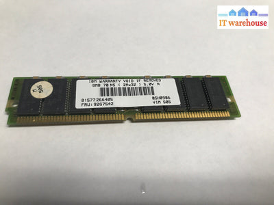 Ibm 8Mb 70Ns 2Mx32 92G7542 Memory Ram