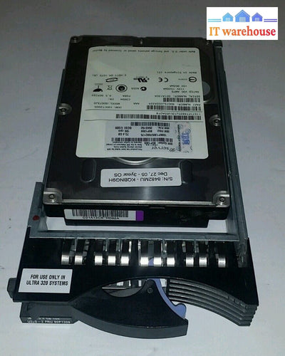 IBM 90P1309 73.4GB 10K U320 26K5152 BD073J0 w/ tray @@@