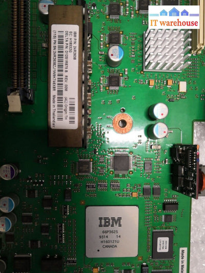 + IBM 9110 HV2 MOTHERBOARD IBM 32N1367 1WAY 2.1GHZ SYSTEM PLANAR