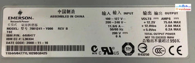 -  IBM Emerson 7001241-Y000 Rev B Power Supply 44V6477 950W @@@