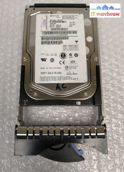 -IBM ESERVER 3.5" 73.4GB 15K SAS HARD DRIVE 26K5841 39R7348 40K1043 W/TRAY @@@