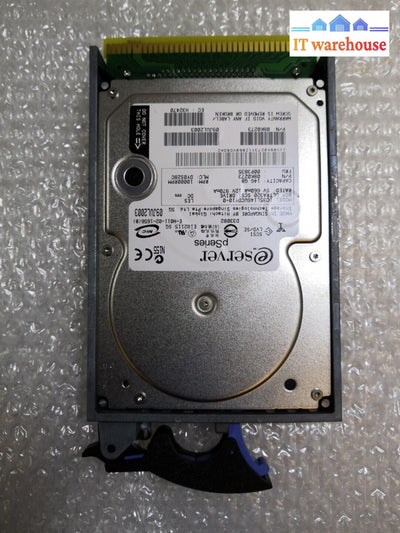 IBM eServer pSeries 146GB 08K0273 00P3835 IC35L146UCDY10-0 HDD W/ Tray 00P3834