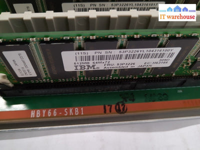 - IBM  HBY66-SKB1 00P2728 CPU Module WITH 2GB memory @@@ 