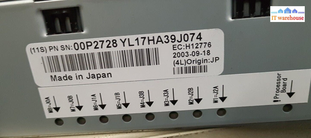 - IBM  HBY66-SKB1 00P2728 CPU Module WITH 2GB memory @@@ 