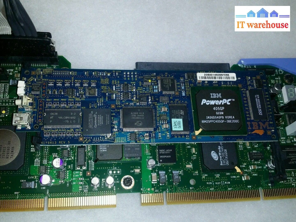 IBM INTEL DUAL PORT ETHERNET SERVER ADAPTER 42Y3152 card w/ 41Y9413 & Cables