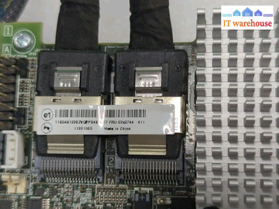 IBM Lenovo 03X3744 8 Port SFF-8087 SAS-2 SATA-III 6Gb RAID CARD With Cables -