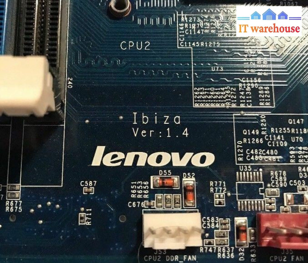 IBM Lenovo ThinkStation D20 PC System Motherboard 71Y7061 @@@