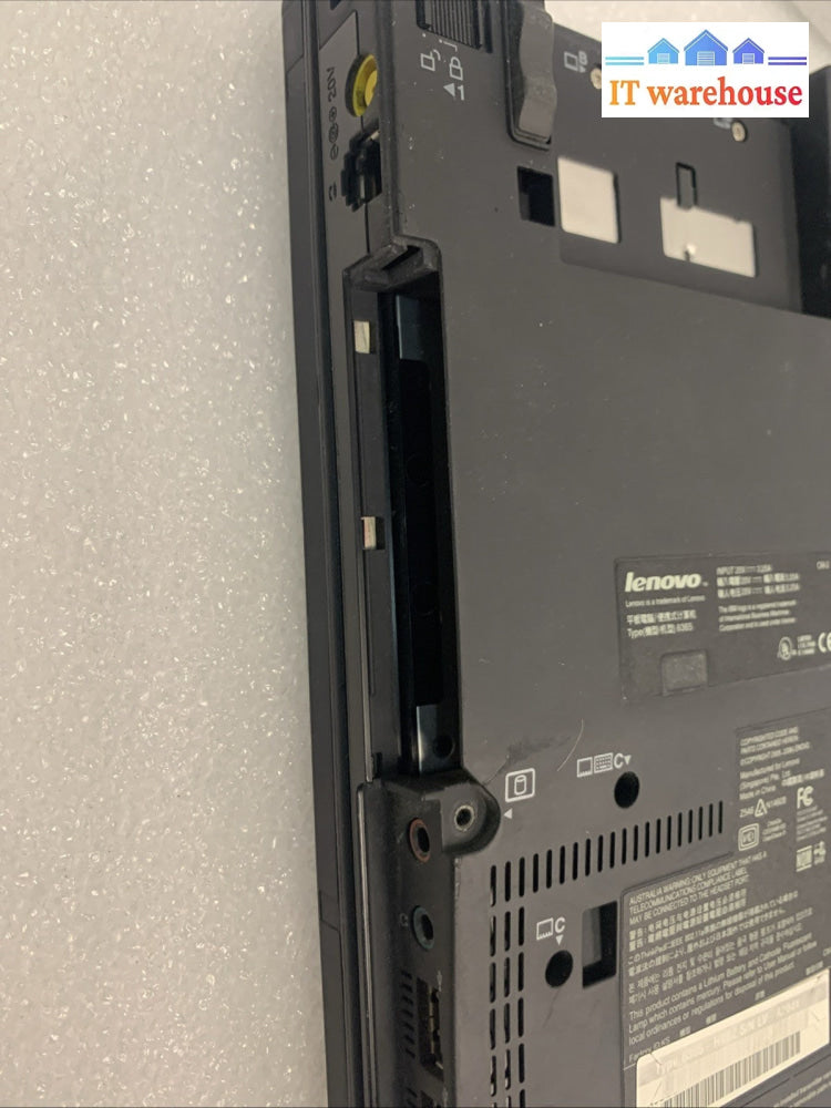 IBM LENOVO X60 6365 ULTRA PORTABLE TABLET (working parts)