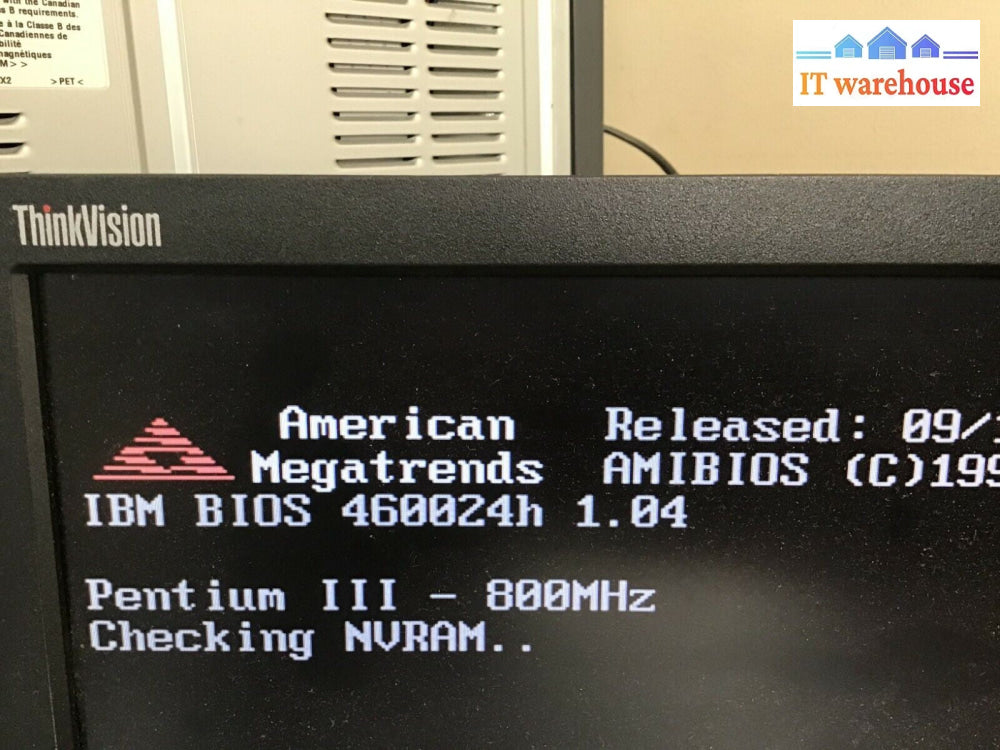 IBM NetVista 2276 52U Motherboard W/Pentium III 800MHz +Heatsink +Fan+I/O Plate 