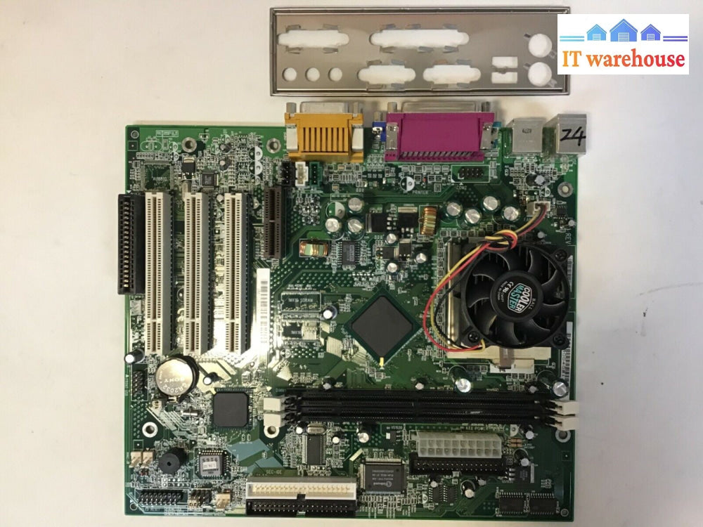 IBM NetVista 2276 52U Motherboard W/Pentium III 800MHz +Heatsink +Fan+I/O Plate 