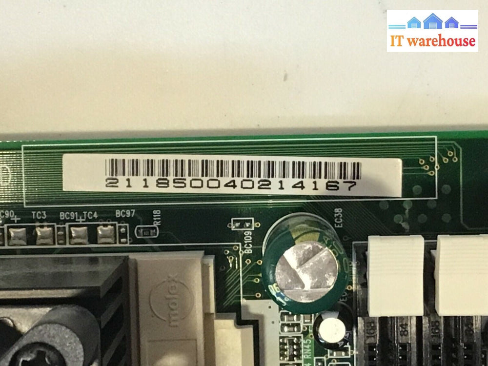 IBM NetVista 2276 52U Motherboard W/Pentium III 800MHz +Heatsink +Fan+I/O Plate 