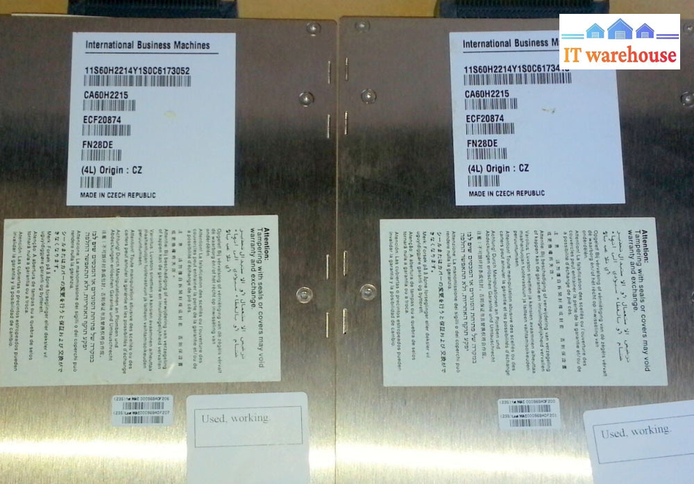 IBM Service Processor Card FN28DE 60H2215 590 FSP