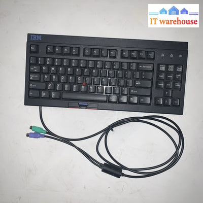 IBM SpaceSaver Keyboard RT3200 PS/2 Trackpoint 37L0888