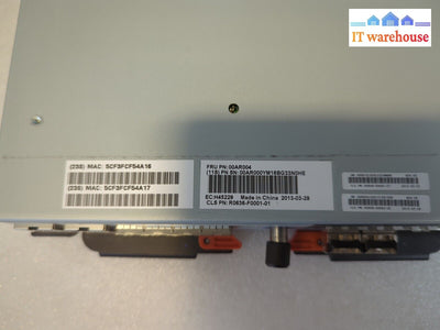 Ibm Storwize V3700 System Node Canister Module 4Gb Memory / 00Ar004 R0636 -