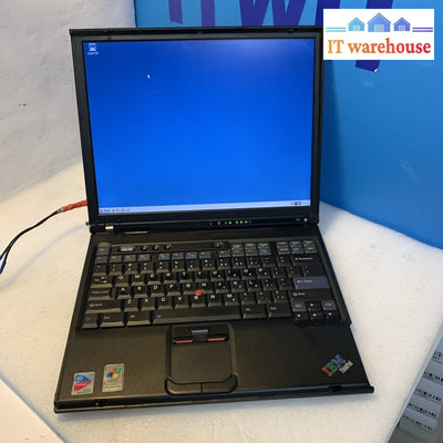 IBM ThinkPad T41 Laptop 14" PM 1.6GHZ 1GB (No hard drive/caddy/connector/cover)