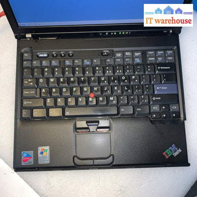 IBM ThinkPad T41 Laptop 14" PM 1.6GHZ 1GB (No hard drive/caddy/connector/cover)