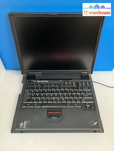 ~ Ibm Type 2628 Laptop Pentium Cpu For Parts Or Repair As Is (Read)