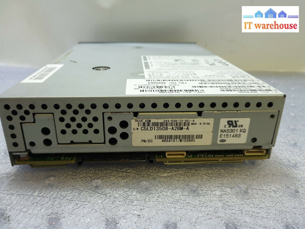 - IBM Ultrium-3 LTO 3-H SAS Internal Tape drive 95P8286  46X6684 Tested