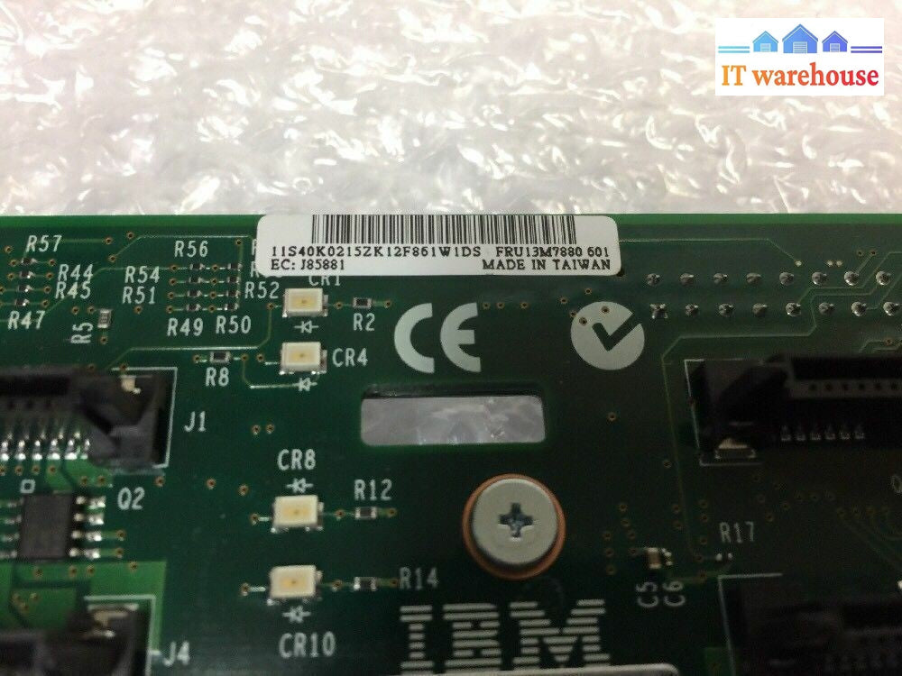 - IBM X Series x366 Server SAS Raid Hard Drive Backplane 1x6 13M7880 @@@