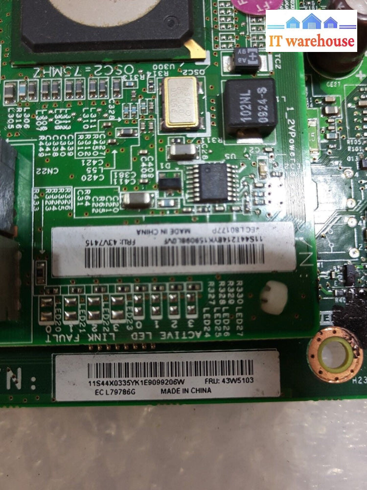 - IBM X3250 M2 LGA775 SERVER BOARD 43W5103 W/  41Y9413 BOARD & XEON E3110 CPU @@