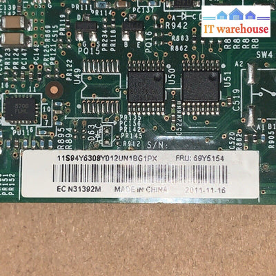 IBM X3250 M4 DDR3 LGA 1155 System Motherboard FRU P/N: 69Y5154