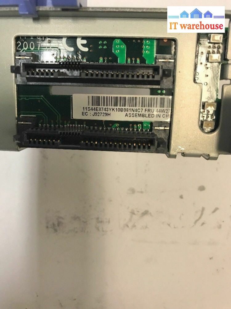 - IBM X3850 M2 Server 2.5" SAS SATA Backplane Board FRU 44W2728 43V5372 44E8743
