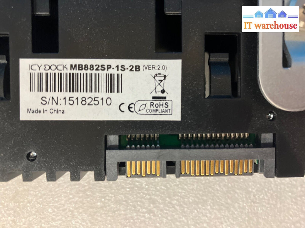 ~ ICY Dock MB882SP-1S-2B SATA HDD 2.5" to 3.5" Converter