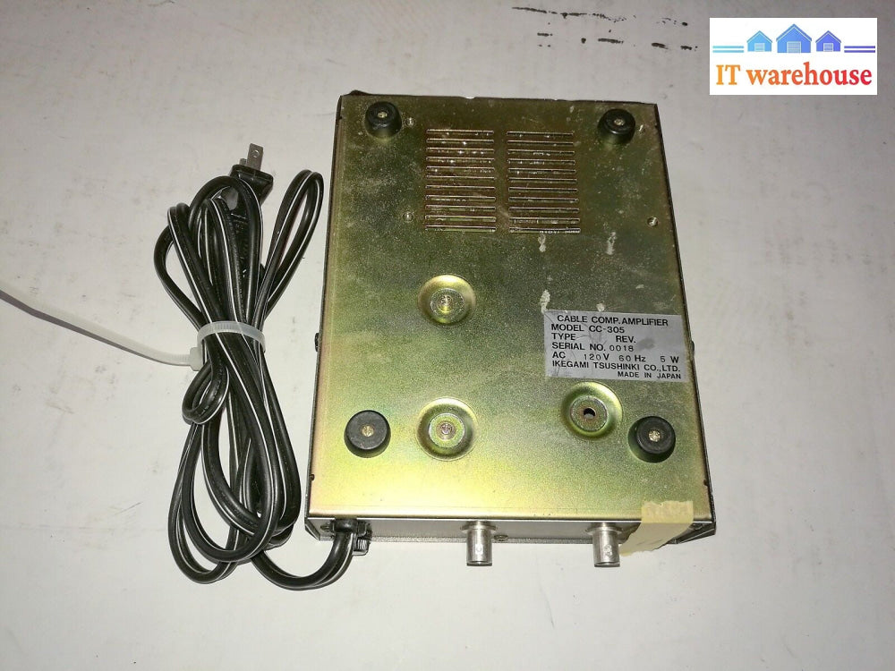 +IKEGAMI CABLE COMP.AMPLIFIER CC-305