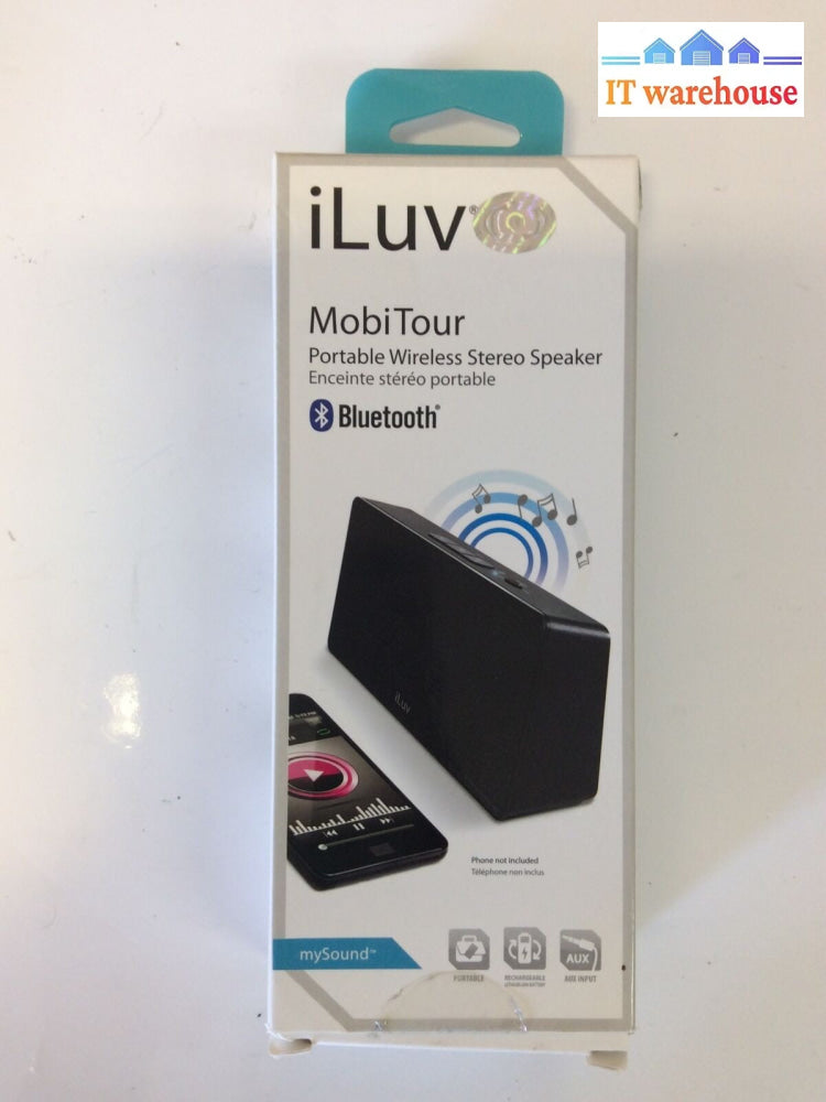 ilUV MobiTour Portable Wireless Stereo Bluetooth Speaker iSP202, Good Battery