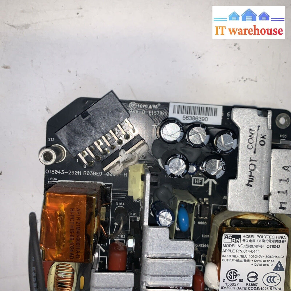 iMac 21.5 ADP-200DFB OT8043-290H 2009 2010 2011 614-0444 Power Supply 205W