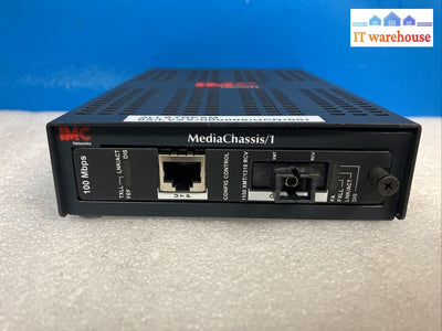 IMC Networks McBasic Mediachassis/1 SM1310 / 1550 XMT / 1310 RCV 100Mbps ~