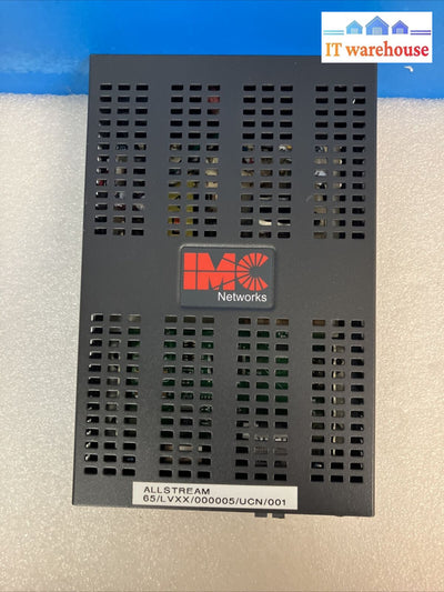 Imc Networks Mcbasic Mediachassis/1 Sm1310 / 1550 Xmt 1310 Rcv 100Mbps ~