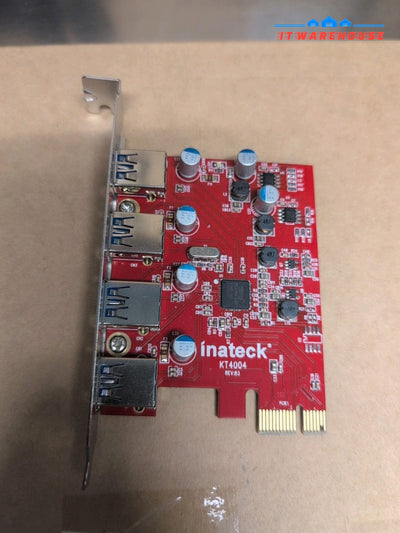 - Inateck KT-4004 USB 3.0 PCI-E 4-Port  Expansion Card (for apple Mac pro)