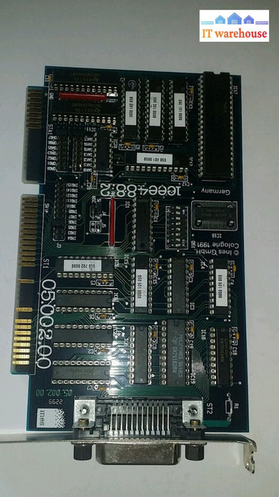 Industrial Card Ines Gmbh Cologne Isa Interface Ieee488.2 05.002.00